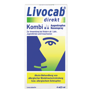 LIVOCAB direkt Kombi 4 ml Augentr.+5 ml Nasenspray